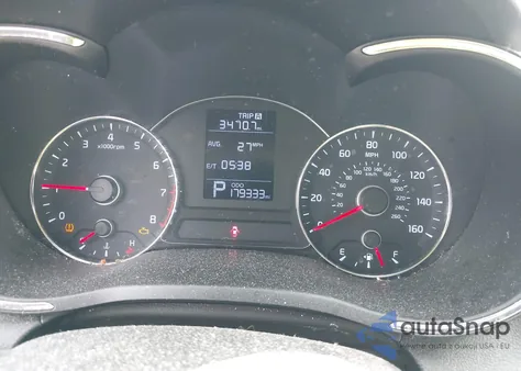 2016 Kia Forte Lx из США, поврежденный, VIN KNAFK4A64G5514118